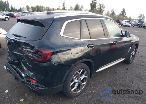 2023 BMW X3 xDrive30I из США, поврежденный, VIN 5UX53DP0XP9P14751